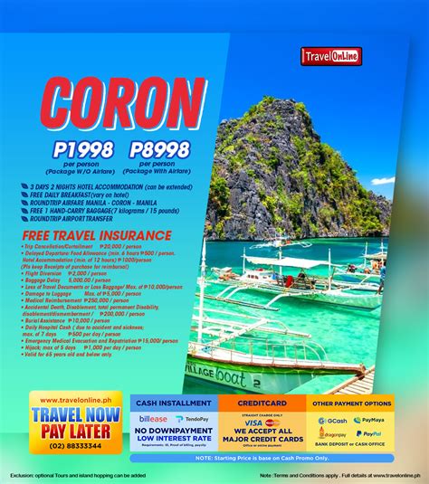 airfare manila to coron palawan